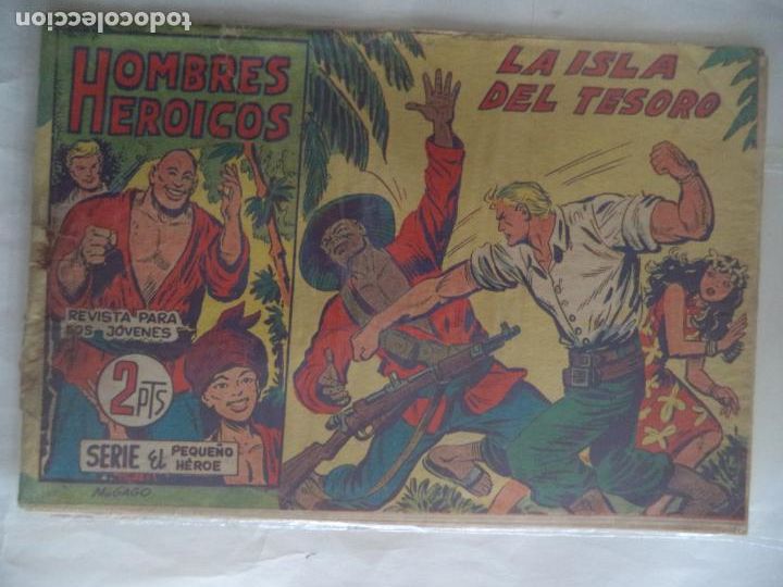Tebeos: HOMBRES HEROICOS N&ordm; 22 ORIGINAL - Foto 1