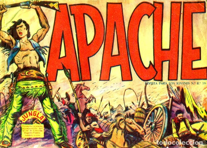 Tebeos: APACHE (MAGA, 1956) COLECCI&Oacute;N COMPLETA: 56 EJS. DE LUIS BERMEJO - Foto 1