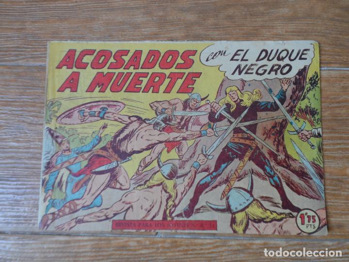 Tebeos: EL DUQUE NEGRO. N&ordm; 32. ORIGINAL. EDITORIAL MAGA. - Foto 1