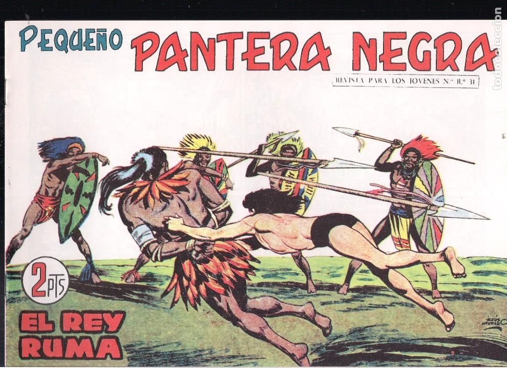 Tebeos: PEQUE&Ntilde;O PANTERA NEGRA FACSIMIL N&ordm; 210 - Foto 1
