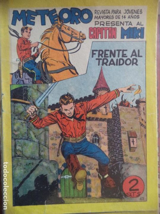Tebeos: METEORO CAPITAN MIKI N&ordm; 43 ORIGINAL - Foto 1