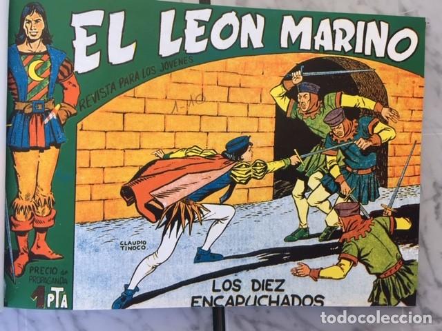 Tebeos: EL LEON MARINO - Facsimil, completa, encuadernada - Ed. Maga - Foto 2
