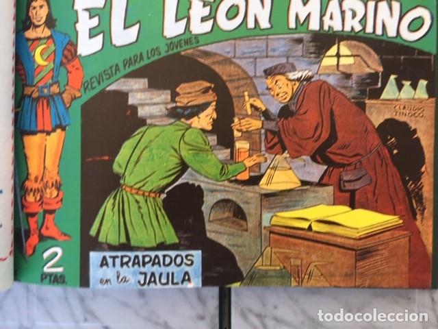 Tebeos: EL LEON MARINO - Facsimil, completa, encuadernada - Ed. Maga - Foto 3