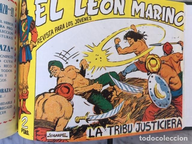 Tebeos: EL LEON MARINO - Facsimil, completa, encuadernada - Ed. Maga - Foto 5