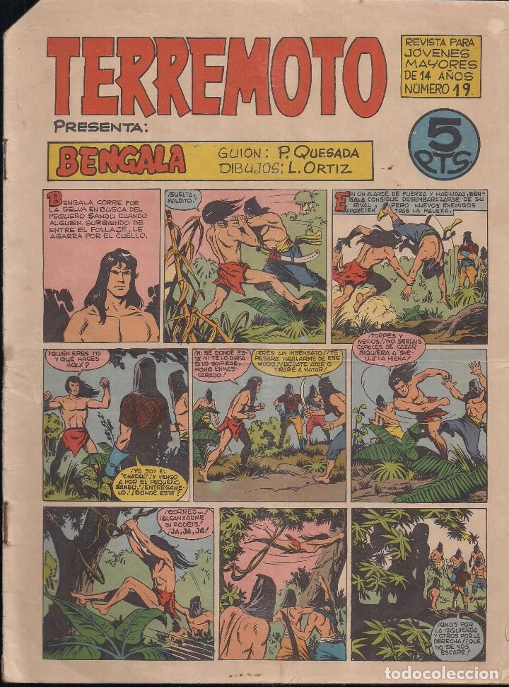 Tebeos: TERREMOTO N&ordm; 19: BENGALA - Foto 1