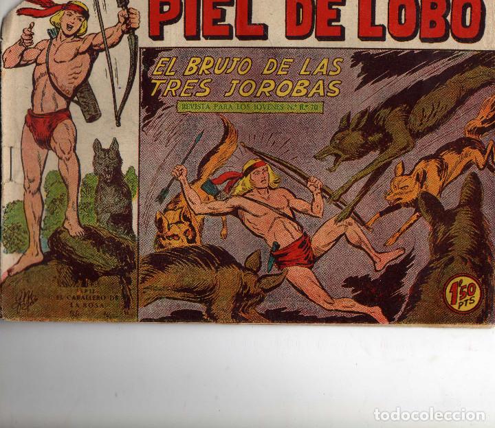 Tebeos: PIEL DE LOBO N&ordm; 72, ORIGINAL - Foto 1