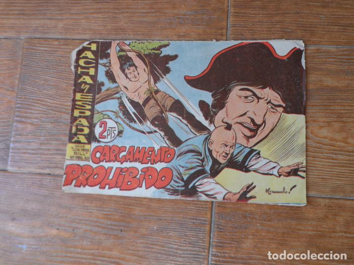 Tebeos: HACHA Y ESPADA N&ordm; 39 EDITORIAL MAGA ORIGINAL - Foto 1