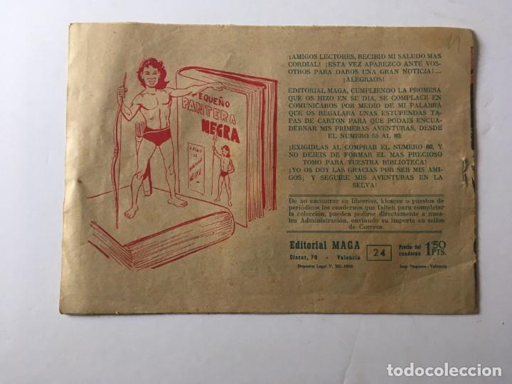 Tebeos: comic pantera negra n&ordm; 24 antiguo  editorial maga - Foto 2