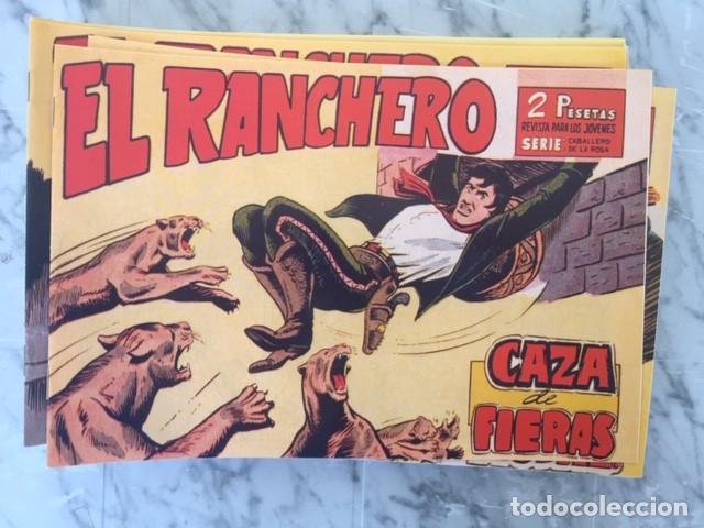 Tebeos: EL RANCHERO - Facsimil, completa - Ed. Maga 1961 - Foto 5