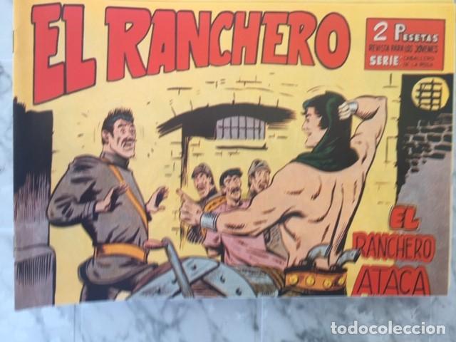 Tebeos: EL RANCHERO - Facsimil, completa - Ed. Maga 1961 - Foto 6