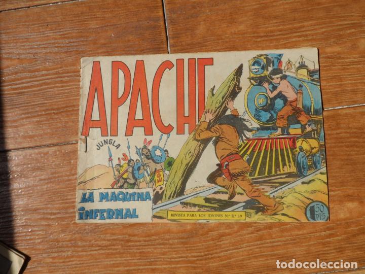 Tebeos: APACHE N&ordm; 44 EDITORIAL MAGA ORIGINAL - Foto 1
