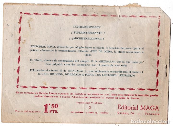 Tebeos: PIEL DE LOBO N&ordm; 2, EDITORIAL MAGA - Foto 2