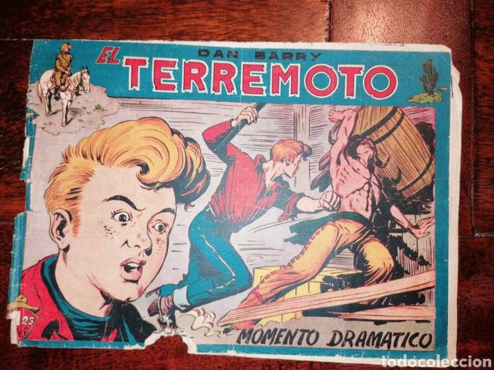 Tebeos: C&oacute;mic Dan Barry El Terremoto n&deg; 22 Ed. Maga - Foto 1