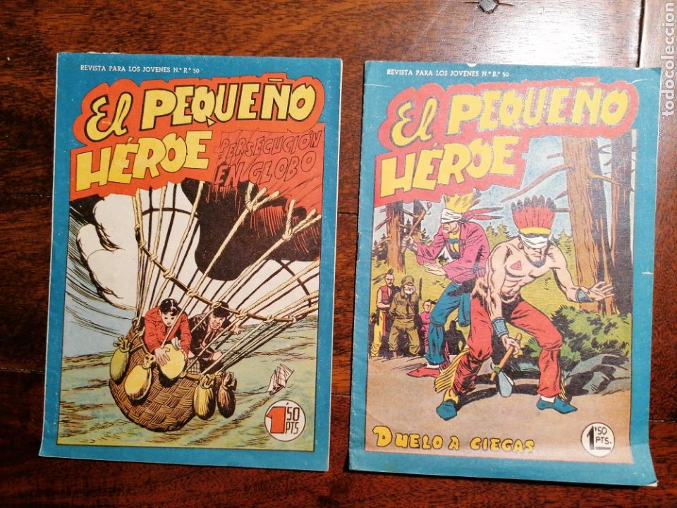 Tebeos: C&oacute;mic tebeo El Peque&ntilde;o H&eacute;roe 6 n&uacute;meros Ed. Maga originales - Foto 3