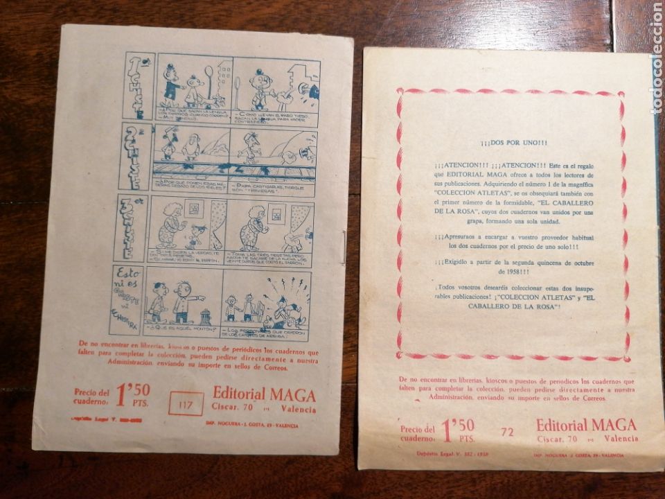 Tebeos: C&oacute;mic tebeo El Peque&ntilde;o H&eacute;roe 6 n&uacute;meros Ed. Maga originales - Foto 4
