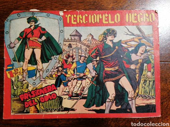 Tebeos: C&oacute;mic tebeo Terciopelo Negro n&deg;22 Ed. Maga original - Foto 1