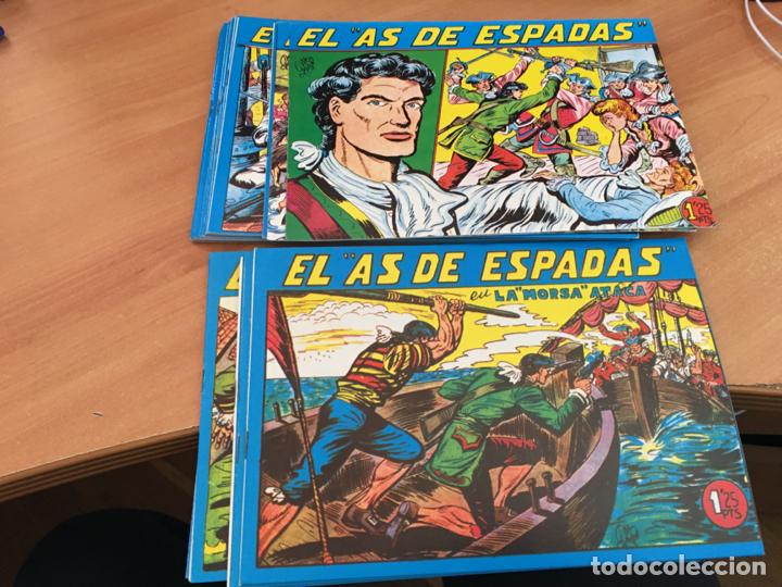 Tebeos: AS DE ESPADAS COLECCION COMPLETA 1 AL 30 (FACSIMIL) (COB89) - Foto 2