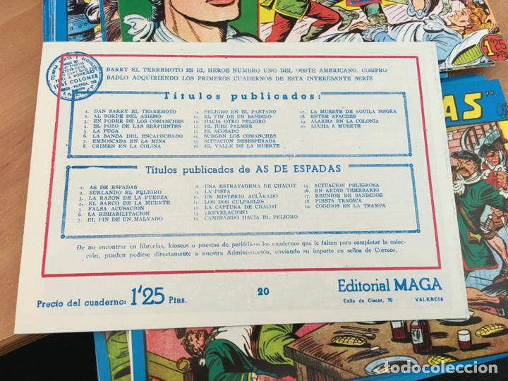 Tebeos: AS DE ESPADAS COLECCION COMPLETA 1 AL 30 (FACSIMIL) (COB89) - Foto 3