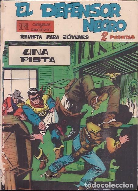 Tebeos: EL DEFENSOR NEGRO N&ordm; 2. UNA PISTA - Foto 1
