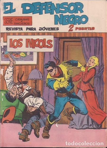 Tebeos: EL DEFENSOR NEGRO N&ordm; 4. LOS NICOLS - Foto 1
