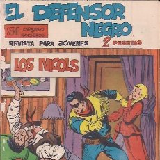 Tebeos: EL DEFENSOR NEGRO Nº 4. LOS NICOLS. Lote 203150493