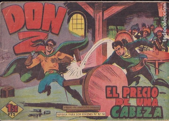 Tebeos: DON Z N&ordm; 16 EL PRECIO DE UNA CABEZA - Foto 1