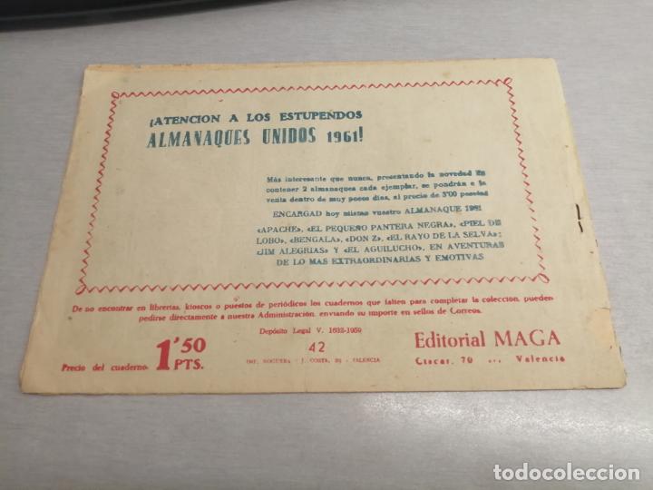 Tebeos: EL AGUILUCHO N&ordm; 42 / MAGA ORIGINAL - Foto 2