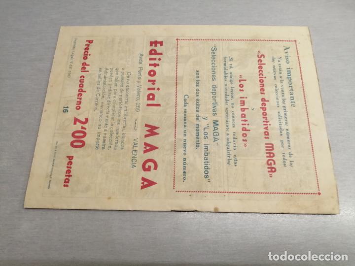 Tebeos: EL DEFENSOR NEGRO N&ordm; 16 / MAGA ORIGINAL - Foto 2