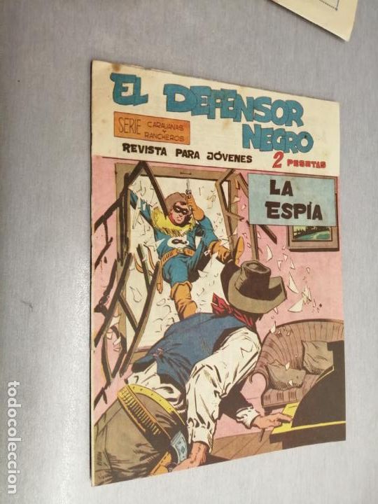 Tebeos: EL DEFENSOR NEGRO N&ordm; 16 / MAGA ORIGINAL - Foto 1