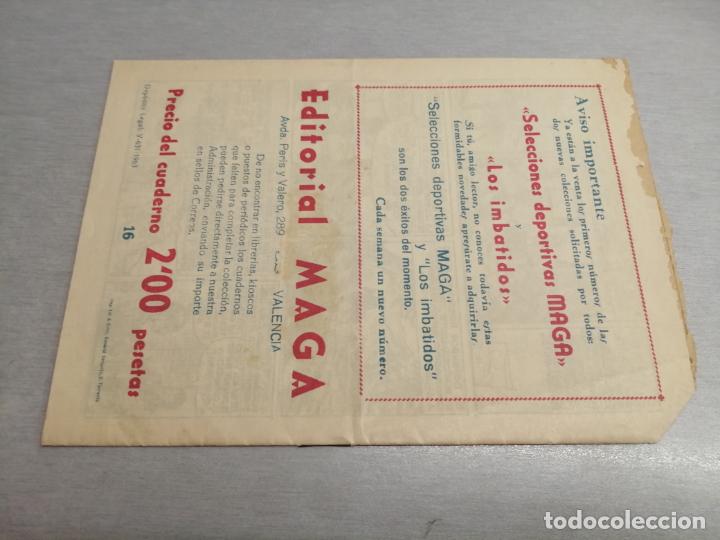 Tebeos: EL DEFENSOR NEGRO N&ordm; 16 / MAGA ORIGINAL - Foto 2