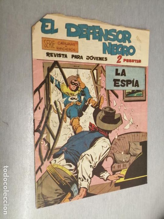Tebeos: EL DEFENSOR NEGRO N&ordm; 16 / MAGA ORIGINAL - Foto 1