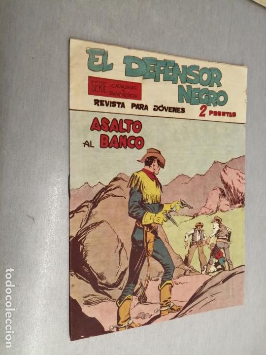 Tebeos: EL DEFENSOR NEGRO N&ordm; 17 / MAGA ORIGINAL - Foto 1