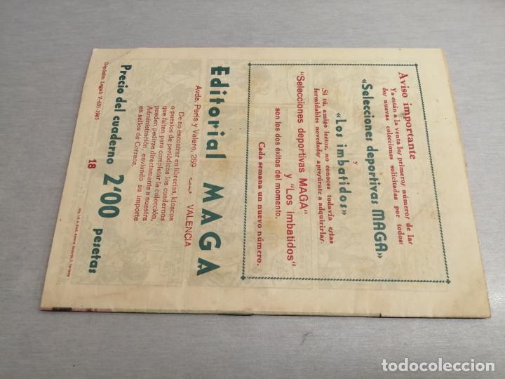 Tebeos: EL DEFENSOR NEGRO N&ordm; 18 / MAGA ORIGINAL - Foto 2