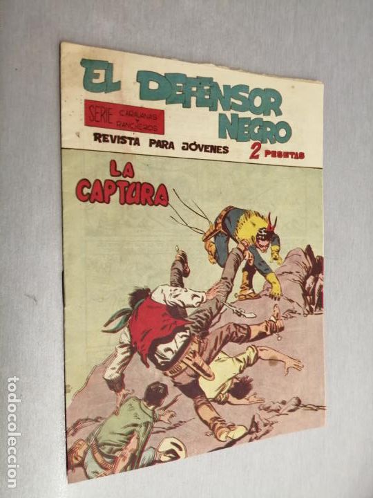Tebeos: EL DEFENSOR NEGRO N&ordm; 18 / MAGA ORIGINAL - Foto 1