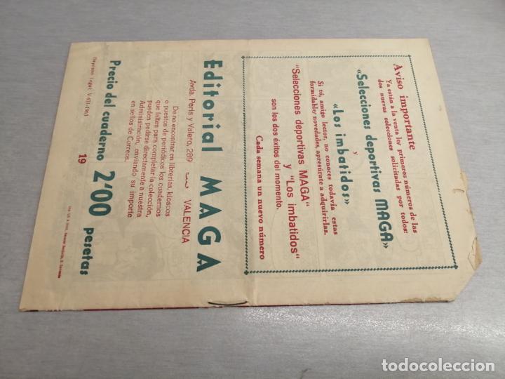 Tebeos: EL DEFENSOR NEGRO N&ordm; 19 / MAGA ORIGINAL - Foto 2