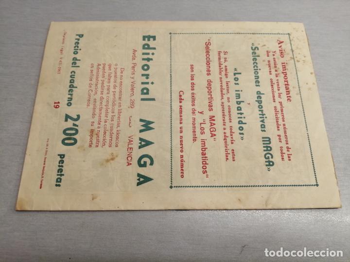 Tebeos: EL DEFENSOR NEGRO N&ordm; 19 / MAGA ORIGINAL - Foto 2