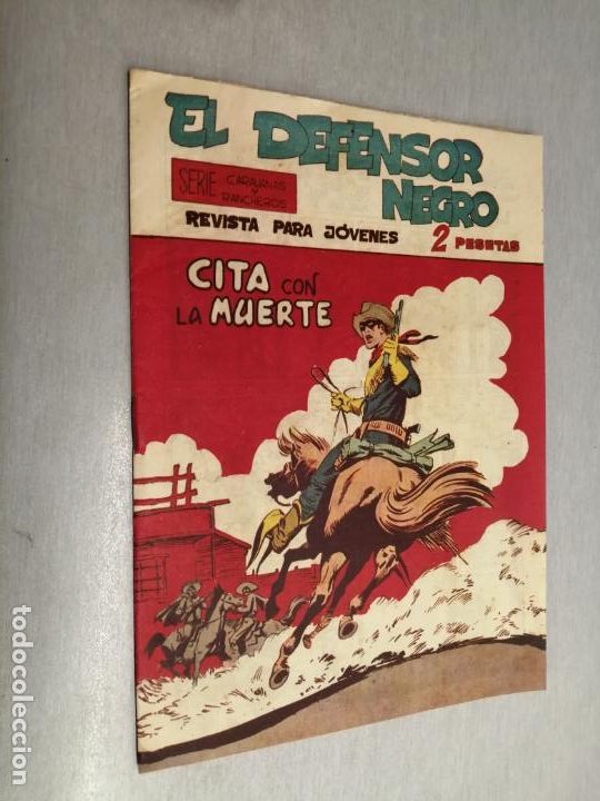 Tebeos: EL DEFENSOR NEGRO N&ordm; 19 / MAGA ORIGINAL - Foto 1