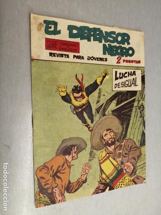 Tebeos: EL DEFENSOR NEGRO N&ordm; 20 / MAGA ORIGINAL - Foto 1