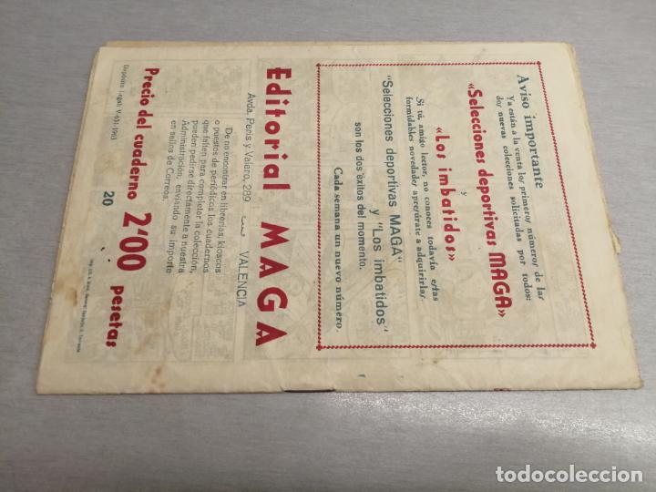 Tebeos: EL DEFENSOR NEGRO N&ordm; 20 / MAGA ORIGINAL - Foto 2
