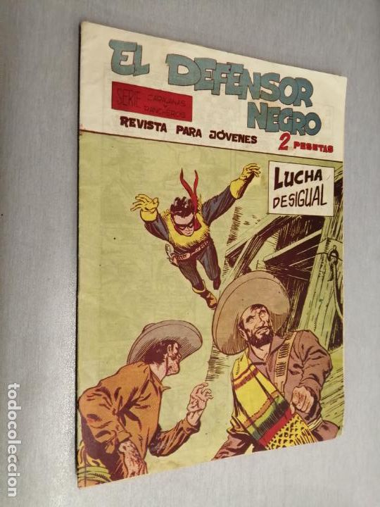 Tebeos: EL DEFENSOR NEGRO N&ordm; 20 / MAGA ORIGINAL - Foto 1
