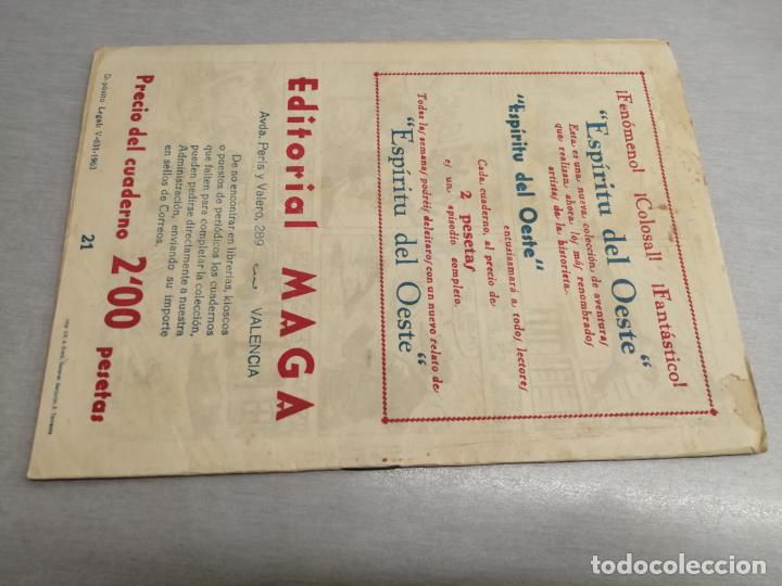 Tebeos: EL DEFENSOR NEGRO N&ordm; 21 / MAGA ORIGINAL - Foto 2