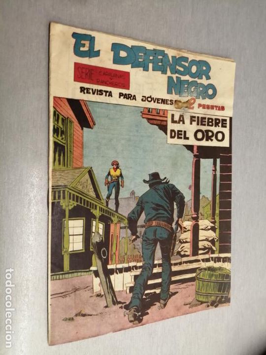 Tebeos: EL DEFENSOR NEGRO N&ordm; 21 / MAGA ORIGINAL - Foto 1