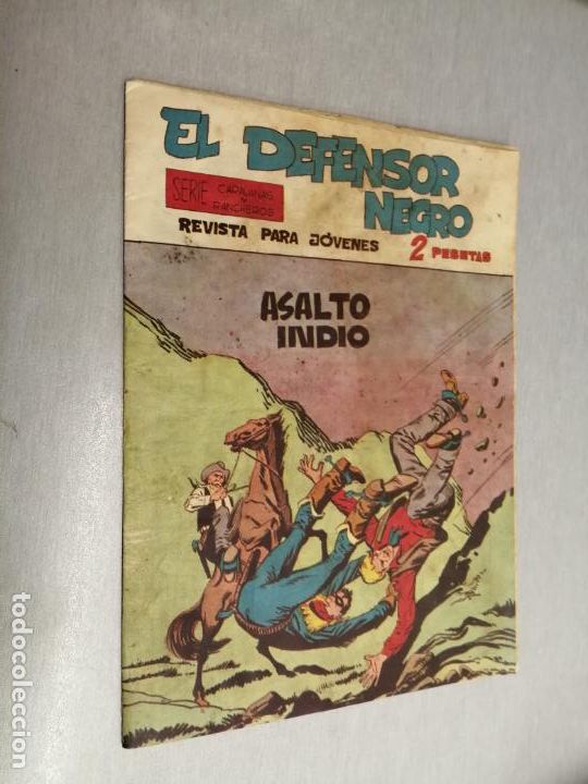 Tebeos: EL DEFENSOR NEGRO N&ordm; 22 / MAGA ORIGINAL - Foto 1