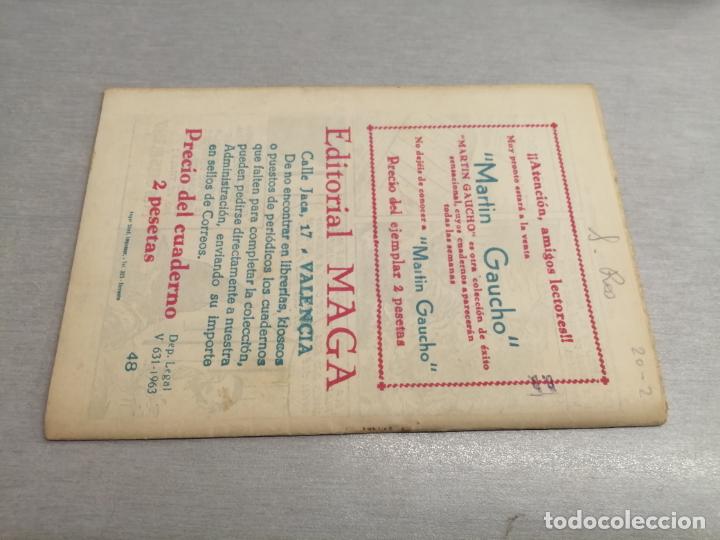 Tebeos: EL DEFENSOR NEGRO N&ordm; 48 / MAGA ORIGINAL - Foto 2