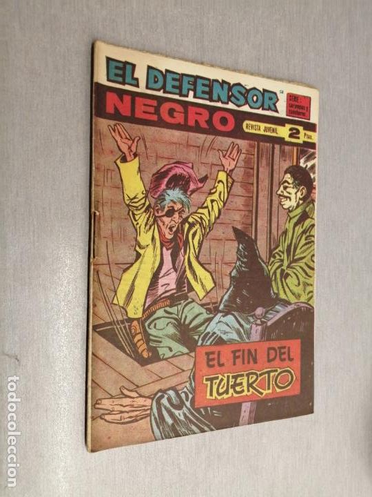 Tebeos: EL DEFENSOR NEGRO N&ordm; 48 / MAGA ORIGINAL - Foto 1