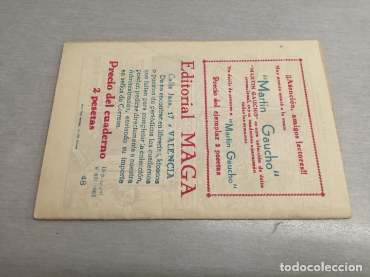 Tebeos: EL DEFENSOR NEGRO N&ordm; 48 / MAGA ORIGINAL - Foto 2