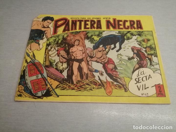 Tebeos: PANTERA NEGRA N&ordm; 43 / MAGA ORIGINAL - Foto 1