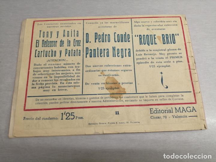 Tebeos: EL DEFENSOR DE LA CRUZ N&ordm; 11 / MAGA ORIGINAL - Foto 2