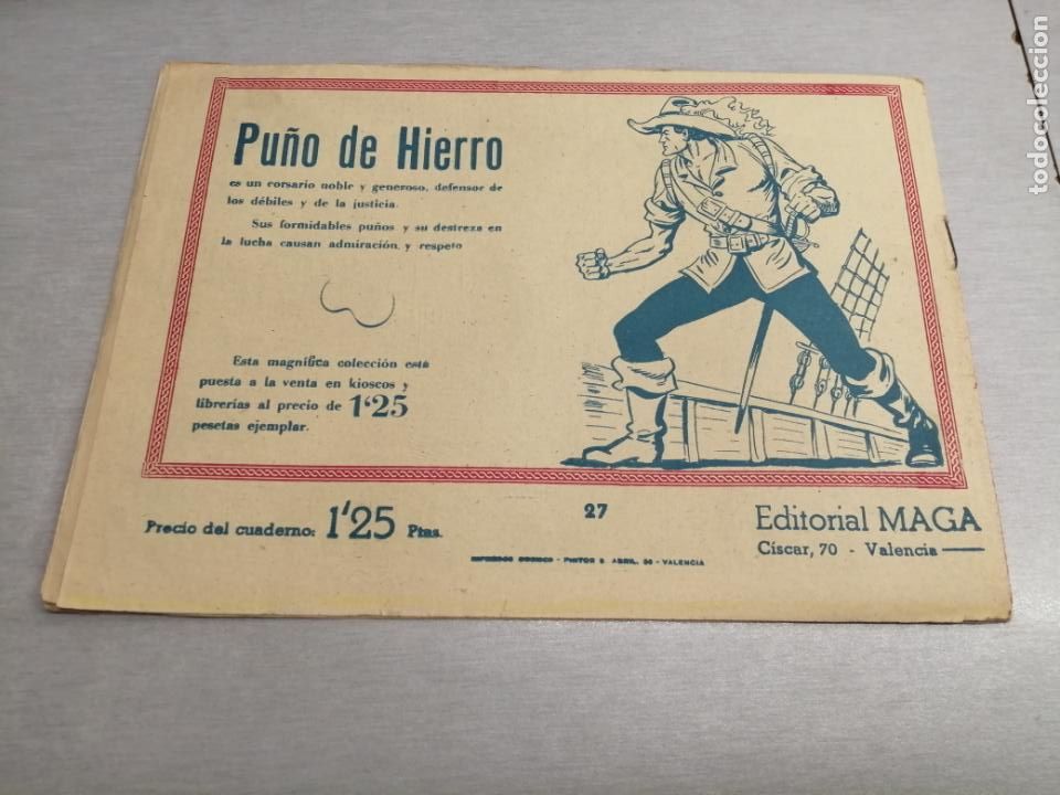 Tebeos: EL DEFENSOR DE LA CRUZ N&ordm; 27 / MAGA ORIGINAL - Foto 2