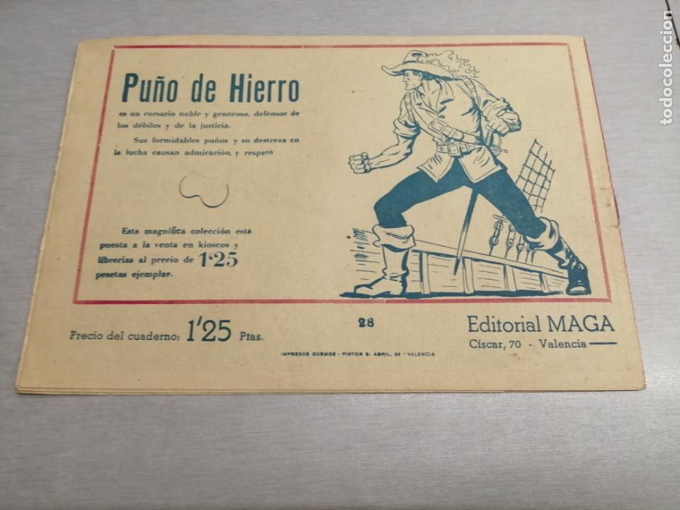 Tebeos: EL DEFENSOR DE LA CRUZ N&ordm; 28 / MAGA ORIGINAL - Foto 2